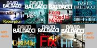 David Baldacci - 7 titles - on DVD in MP3 format